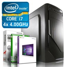 Intel Core i7 4790 Computer Business PC 16GB GeForce 2TB SSD 12TB HDD Windows 10