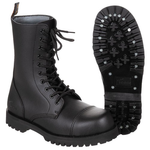 Springerstiefel schwarz oder