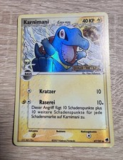 Pokémon Karnimani δ Delta Species Reverse Holo DF 67 EX Dragon Frontiers Stamped
