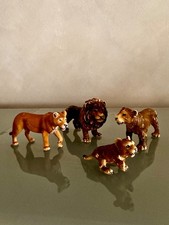Schleich Löwen Familie – Löwe, Löwin & Jungtiere (Made in Germany, 2000–2006)