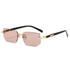 Brille ohne Stärke Randlos +