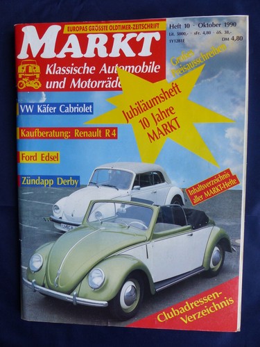 Oldtimer markt heft - markt, 10/1990