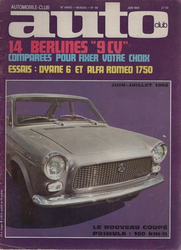 Auto club 1968 citroen - auto,