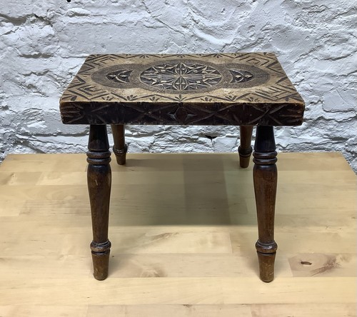Vintage kleiner geschnitzter - kleiner,