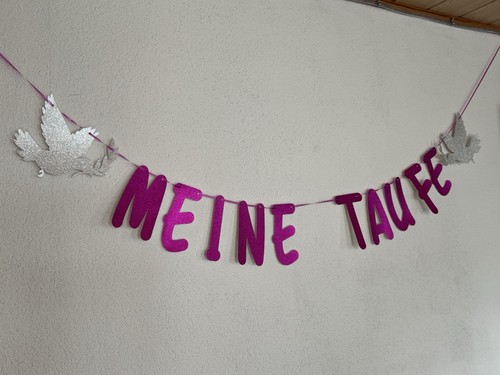 Taufdeko für mädchen - taufdeko,