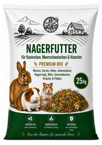 Nagerfutter premium mix kg - nagerfutter, 25