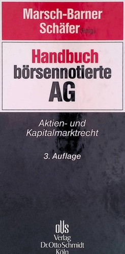 Handbuch börsennotierte - ,
