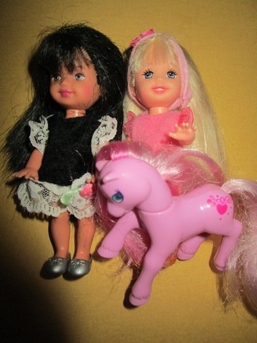 371 zwei originale barbie - b-371),
