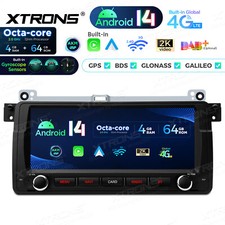 XTRONS 8,8" Android 14 4G+64GB Autoradio für BMW E46 M3 GPS CarPlay Gyroscope