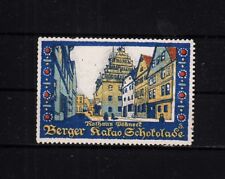 406596/ Reklamemarke - Berger Kakao - Schokolade - Motiv: Pößneck