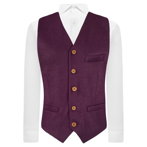Dunkelburgunder donegal tweed - donegal,