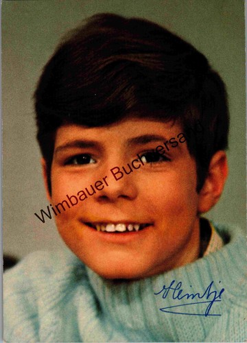 Autogrammkarte heintje simons - autogrammkarte,