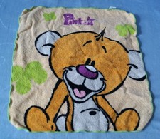 Diddl Bär Pimboli Waschlappen Minihandtuch Handtuch blau Maße ca. 28 x 28 cm  De