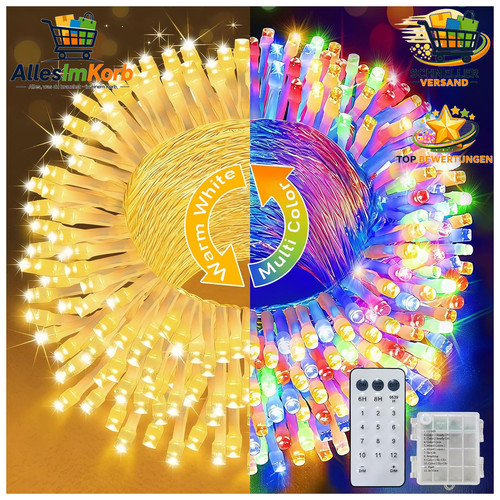 Lichterkette 100led 10m - 100led,