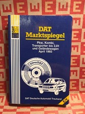 DAT Marktspiegel April 1993 576 Seiten
