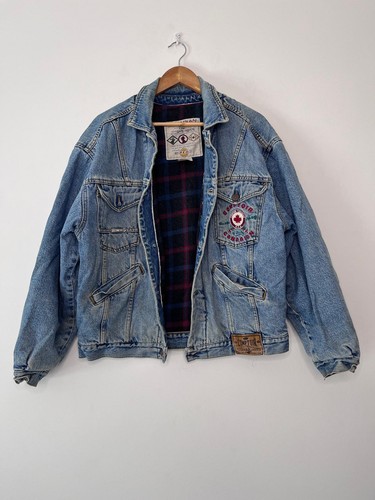 Vintage jeansjacke 90s - jeansjacke,