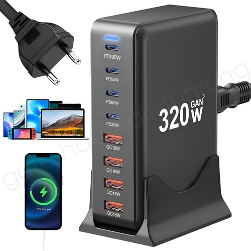 320w usb ladegerät mehrfach - 320w,