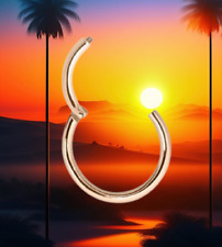 I CLICKER OHRRING 6 mm I Echt