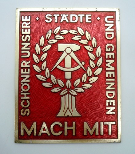 Ddr naw auszeichnung plakette - naw,
