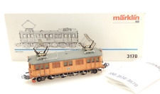Märklin H0 3170 E-Lok Litt D 109 der SJ - Holzlok