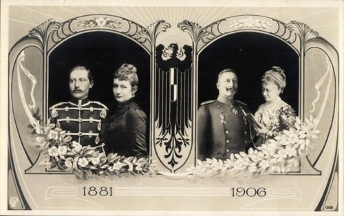 Deutsches kaiserpaar - deutsches,