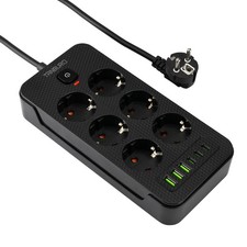 2m 2500W Steckdosenleiste