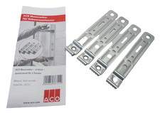 ACO Maueranker für Nebenraumfenster 4 Stück Stahl verzinkt 36711