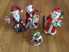 4 x Weihnachtsmann Vintage