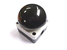 Grobhand Pilztaster Notaus Pilz 94mm schwarz IP65 1x Schließer 1x Öffner Aufputz