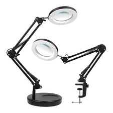 Schreibtischlampe Lupe 10X