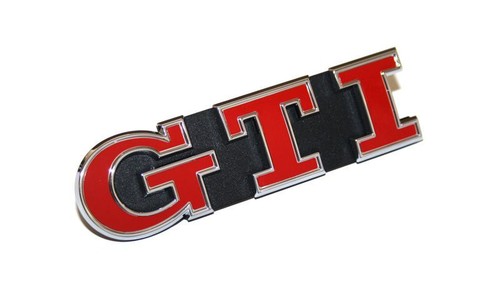 Schriftzug gti original - original, vw