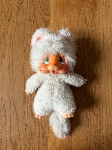 Nyamy monchhichi katze - monchhichi, weiß