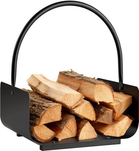 Kaminholzkorb metall holztrage - kaminholzkorb,