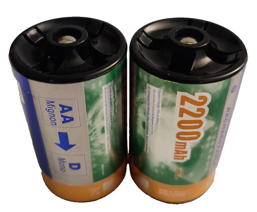 Batterieadapter batterie - 2x,