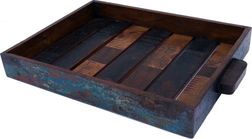 Vintage tablett aus - vintage,