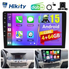 DAB+ 8Core 4+64GB CarPlay Android15 Autoradio GPS NAVI WIFI RDS Für Opel Astra H