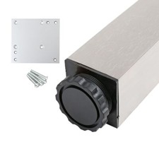 Möbelfuss Eckig 60 x 60mm