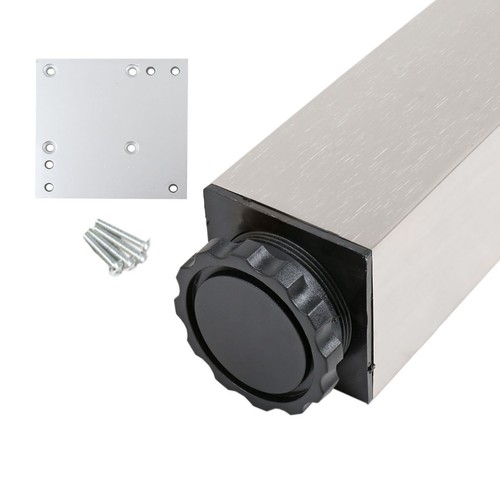 Möbelfuss eckig 60mm - eckig, 60