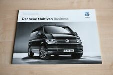 236889) VW Bus T6 Multivan - Business - Preisliste & Extras - Prospekt 07/2015