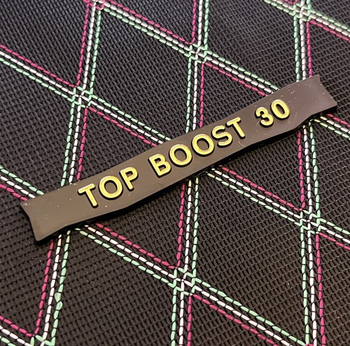 Top boost modell plakette - modell,