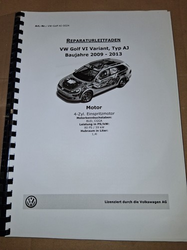 Werkstatthandbuch golf 6 - vw,