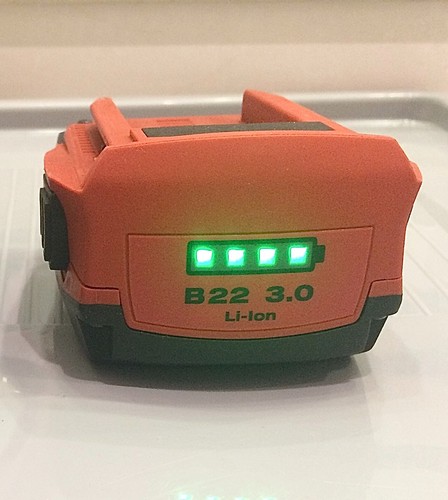 Hilti akku b22 - akku, original