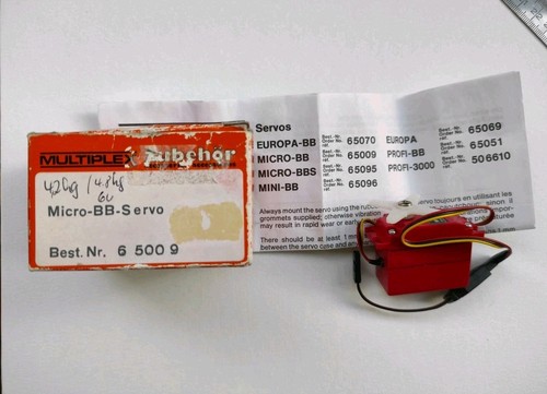 Multiplex micro servo 65009 - multiplex,
