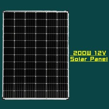 200W 12V Solarmodul Solarpanel