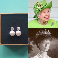 Queen Elizabeth II Royal Replica Queen Mary's Ladies of Devonshire Ohrringe 