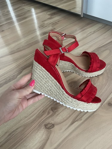 Damen sommersandalen rot - damen,