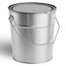 Metalleimer mit Deckel