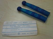 Fahrrad Moped Bremshebel Überzüge; blau New Weinmann; Bonanza NEU alte Lagerware