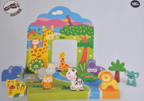 Zoo spielwelt aus holz - spielwelt,