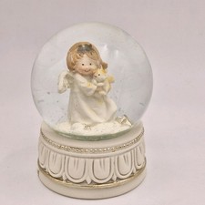 Schüttelkugel Engel mit Katze